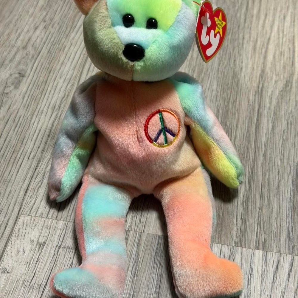 Ty Peace Bear Beanie Baby